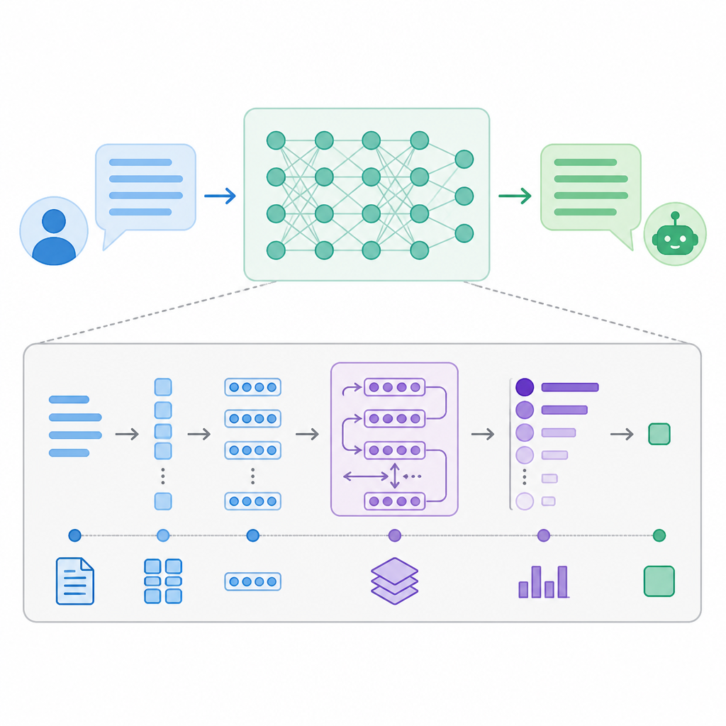 What large language models are, and how they work