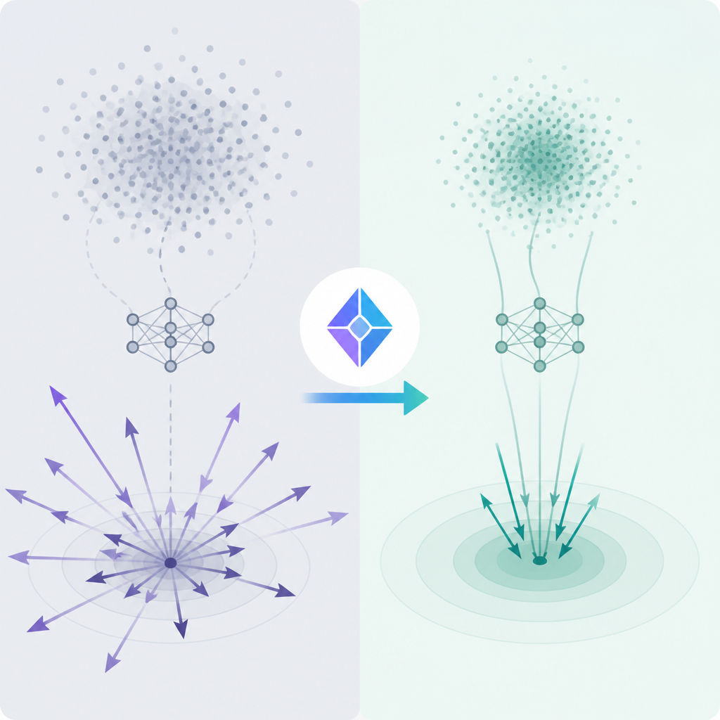 CARV cuts diffusion-teacher gradient variance