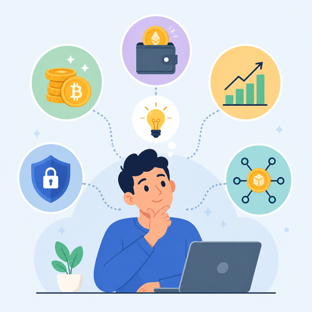 5 cryptocurrency ideas for beginners