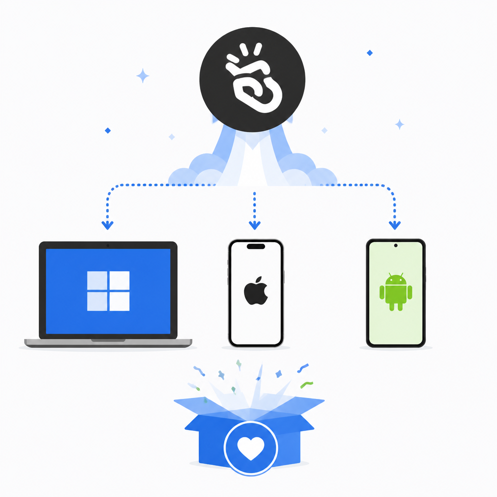 Manus AI launches free apps for Windows, iOS, Android