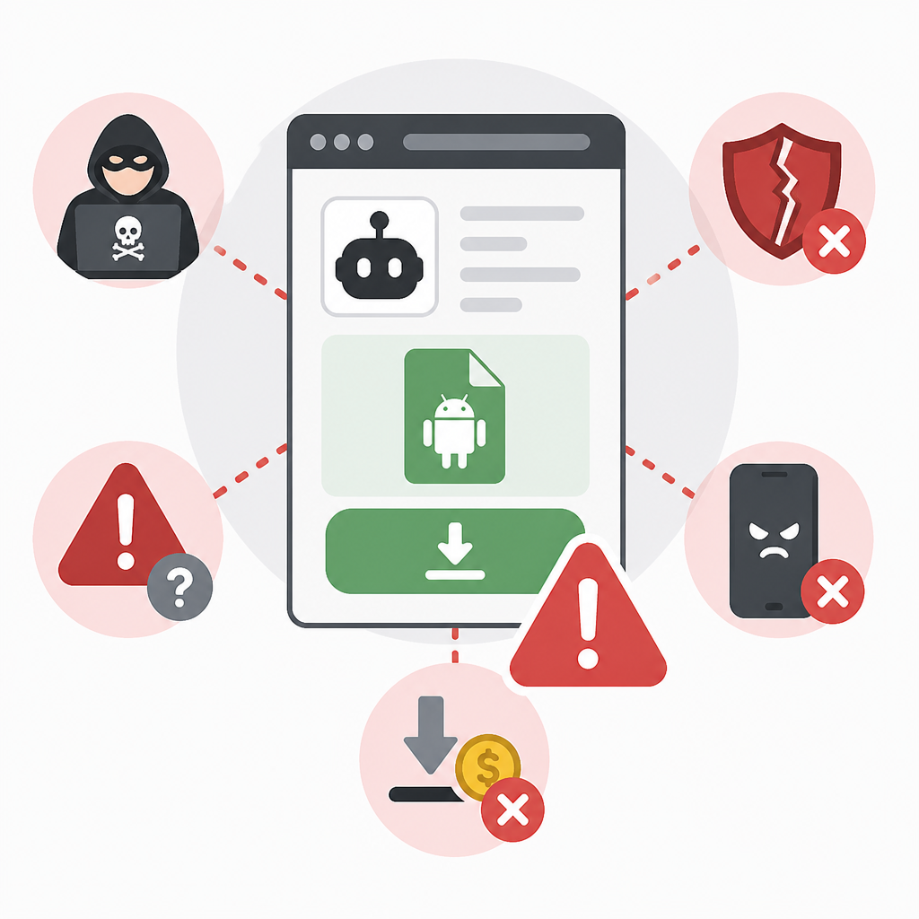 為什麼 Manus AI APK 下載頁面不值得你信任