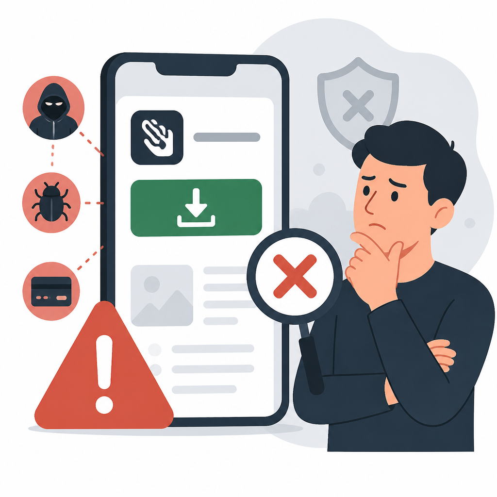 為什麼 Manus AI APK 下載頁面不值得你信任