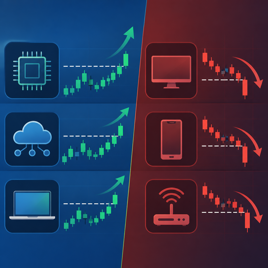 3 Tech Breakouts and 3 Sell Signals to Watch