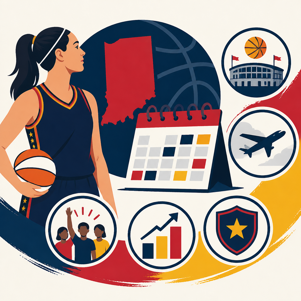 5 takeaways from the Indiana Fever schedule