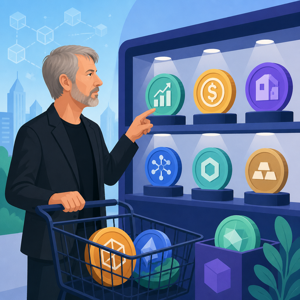 Saylor Says Tokenization Will Let Investors Shop for Yield