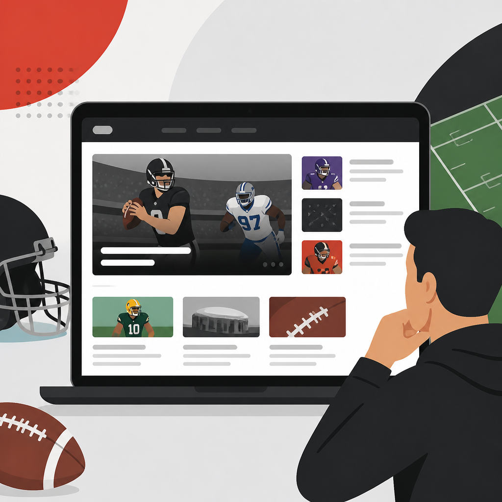 The Athletic NFL 入口頁怎麼看