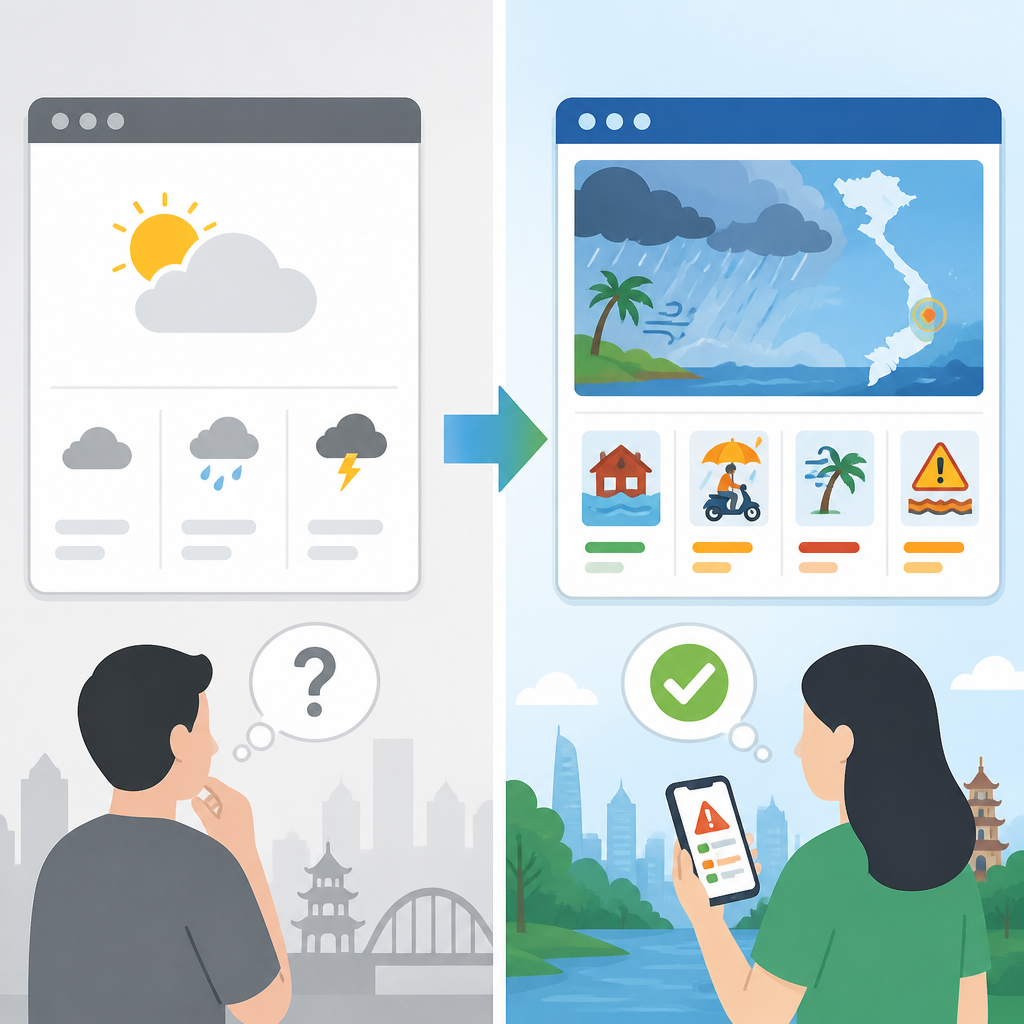 Why Vietnam’s weather pages should stop pretending forecasts are neut…