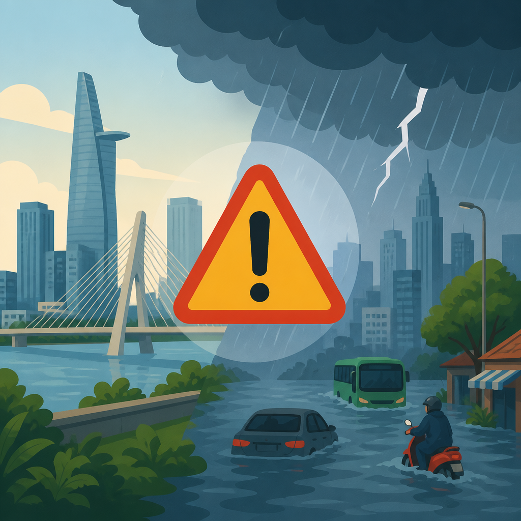 Why TP.HCM should treat tomorrow’s weather warning as a serious risk