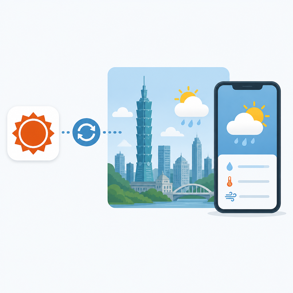 AccuWeather 更新台北即時天氣