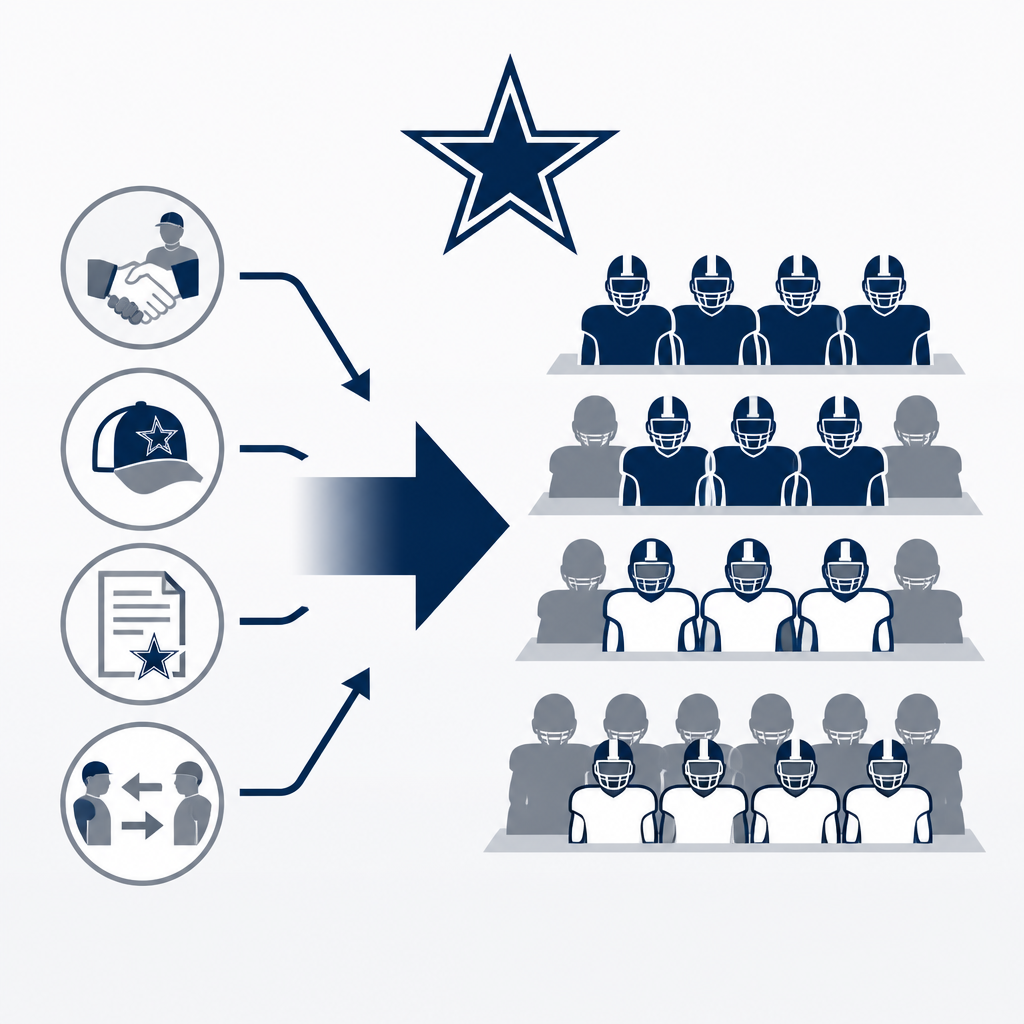 Cowboys turned offseason moves into real depth