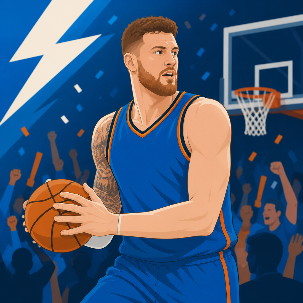 Isaiah Hartenstein Posts 10 and 13 in Thunder Win