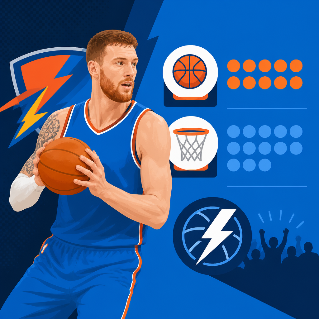 Isaiah Hartenstein Posts 10 and 13 in Thunder Win