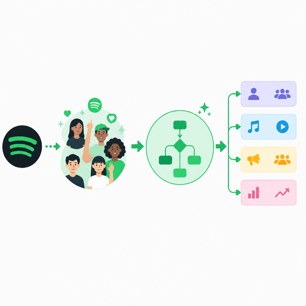 Spotify 把粉絲變工作流