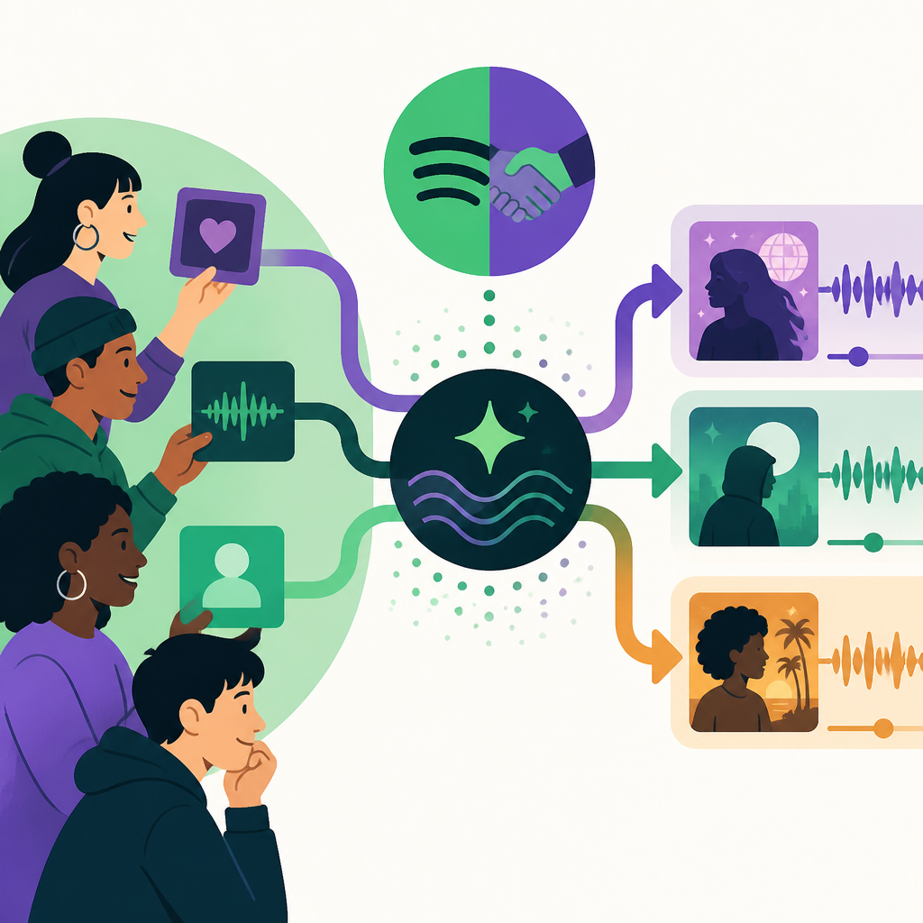 Spotify’s AI remix deal turns fandom into a workflow