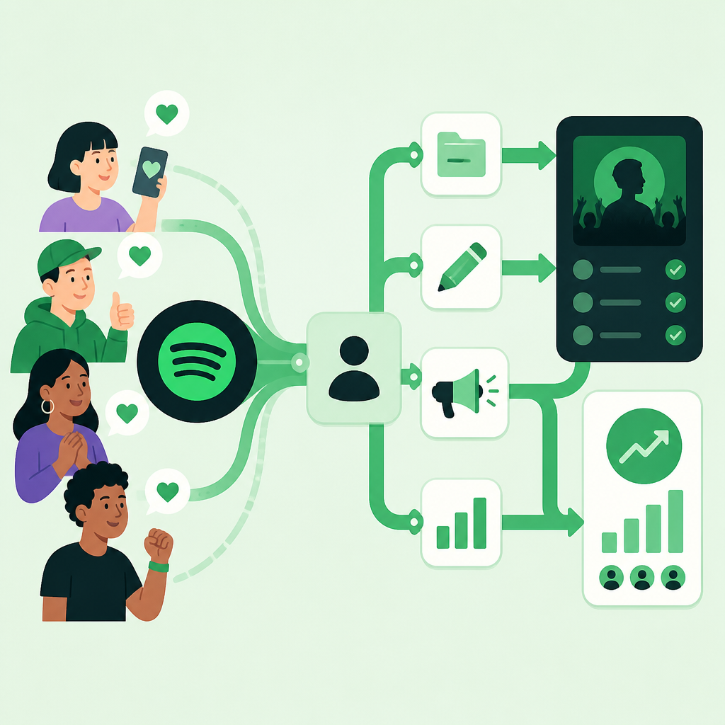 Spotify 把粉絲變工作流