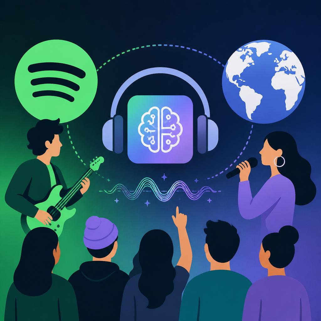 Spotify and UMG Plan AI Cover Songs for Fans
