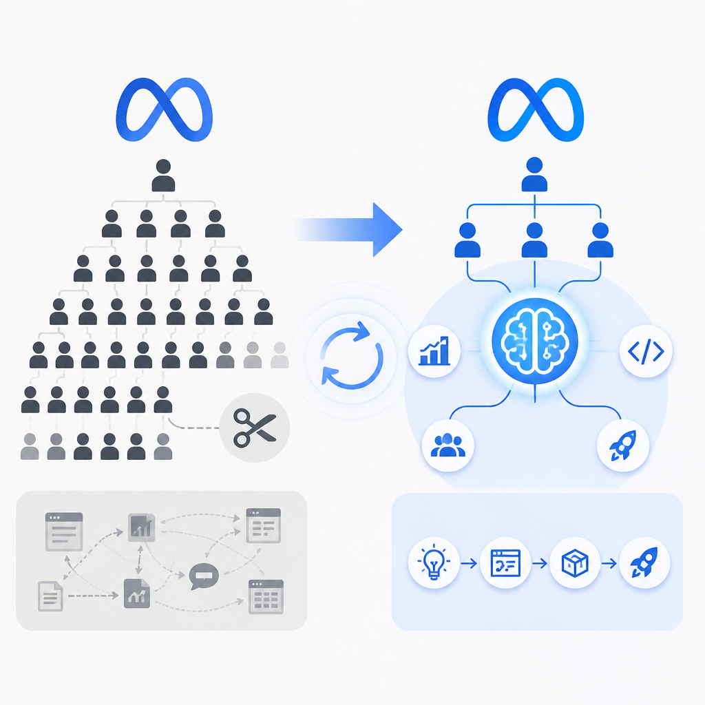 為什麼 Meta 的裁員是對的 AI 重置