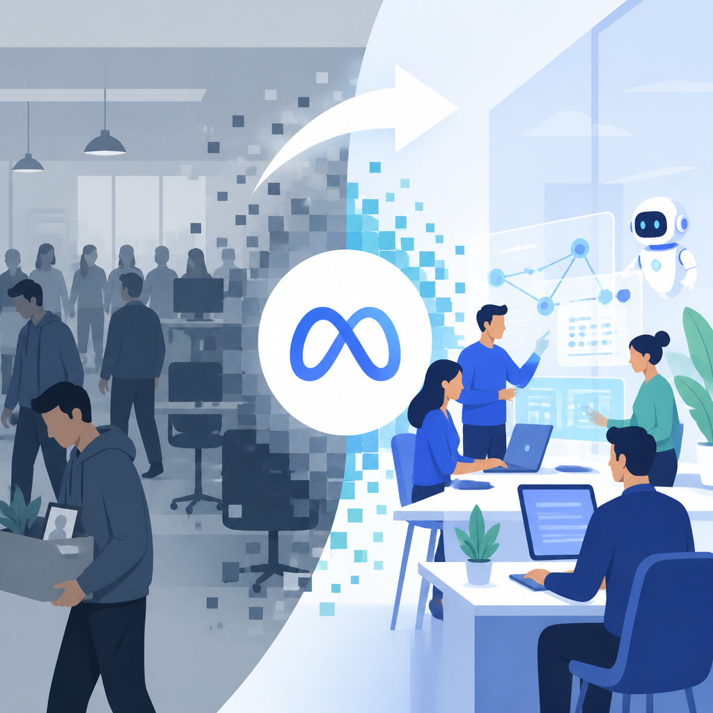 為什麼 Meta 的裁員是對的 AI 重置
