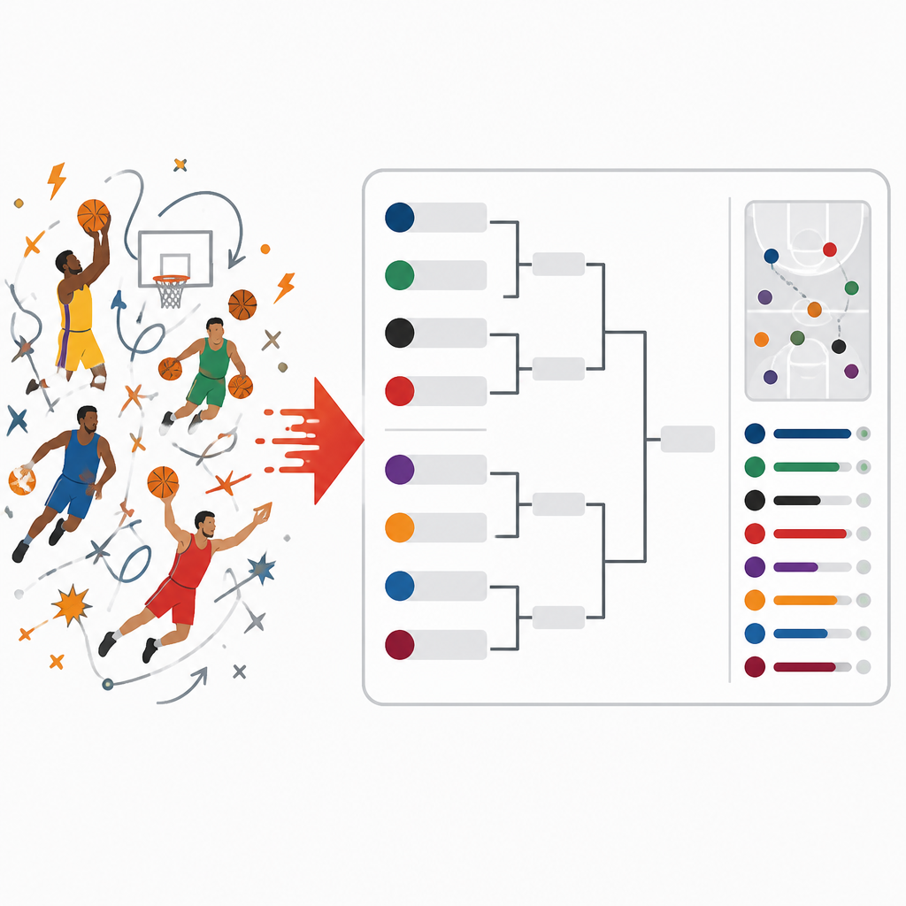 ESPN’s playoff bracket turns NBA chaos into a tracker