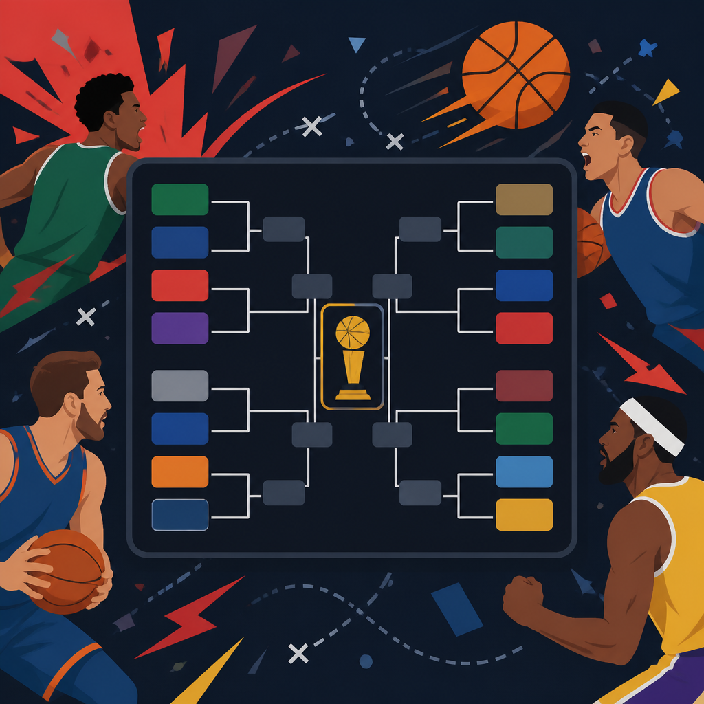 ESPN’s playoff bracket turns NBA chaos into a tracker