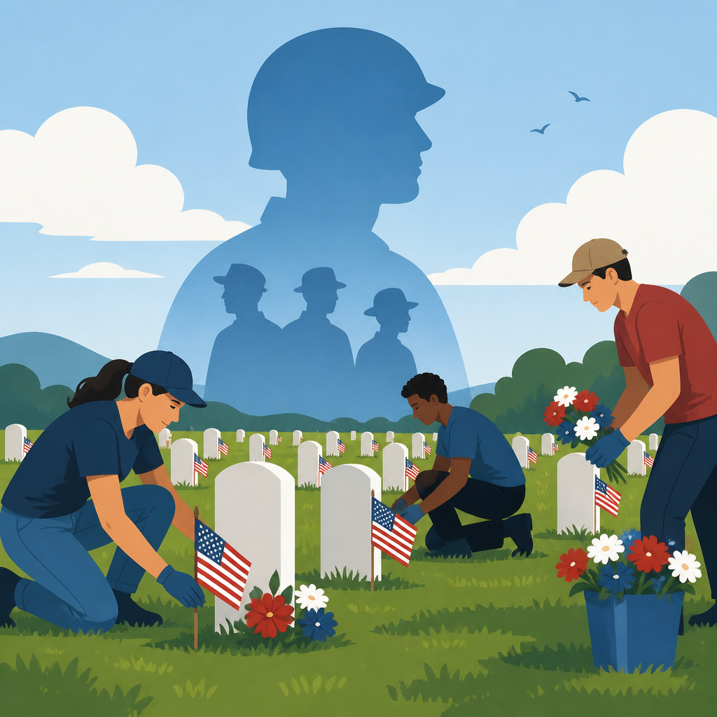 Field of Memories turns Memorial Day into action