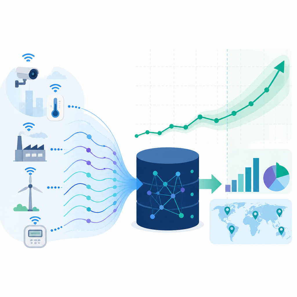 Vector database market forecast for IoT time-series