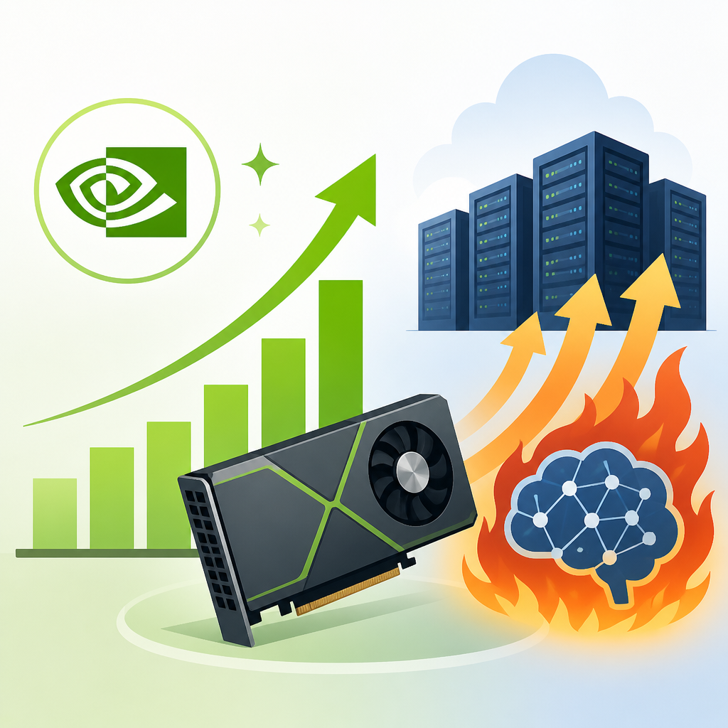 Nvidia 再次財報超預期，AI 晶片需求還在燒