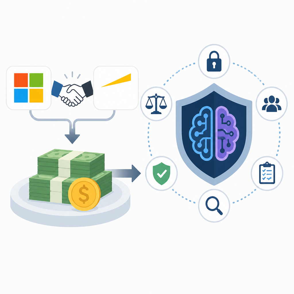 Microsoft 和 EY 砸 10 億美元管控 AI