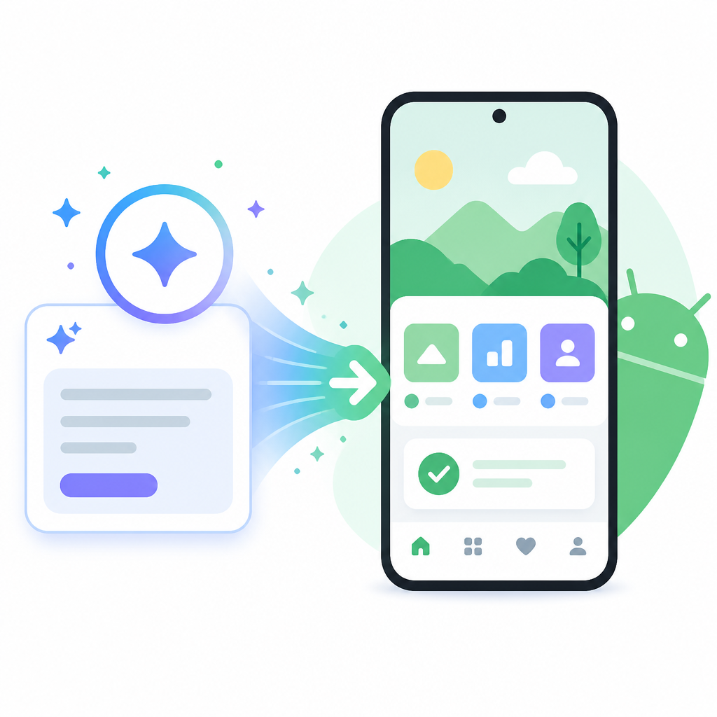 AI Studio turns prompts into native Android apps