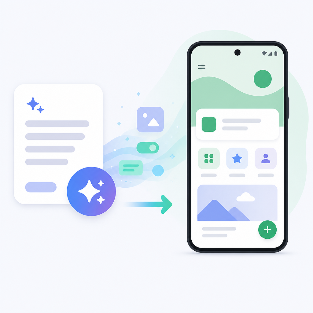 AI Studio 把提示詞變成原生 Android