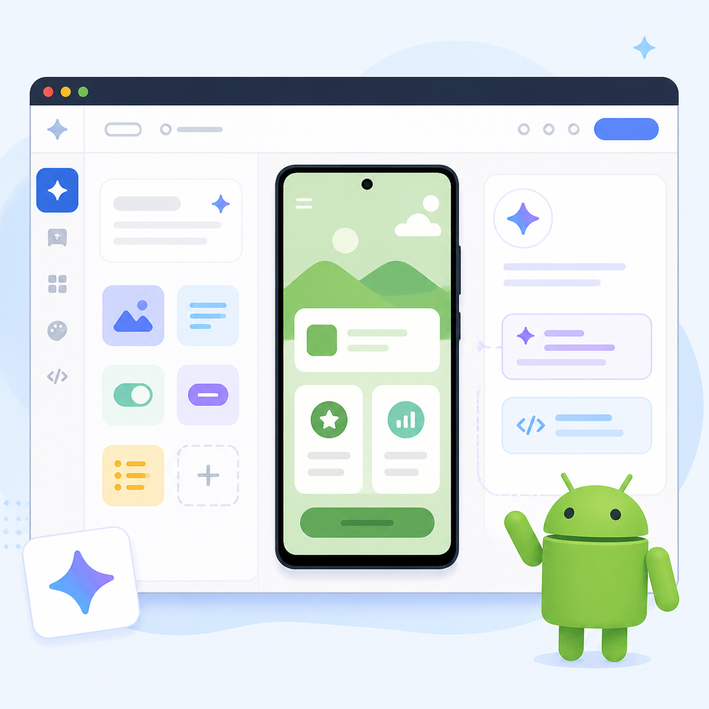 Google AI Studio brings Android app building to web