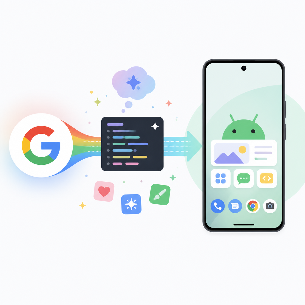 Google把 vibe coding 帶進 Android 手機
