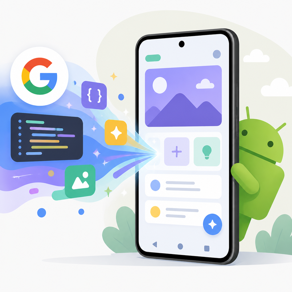 Google把 vibe coding 帶進 Android 手機
