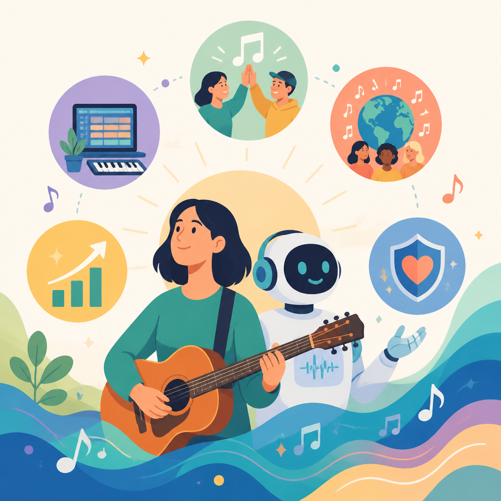 5 個音樂 AI 轉向樂觀的理由