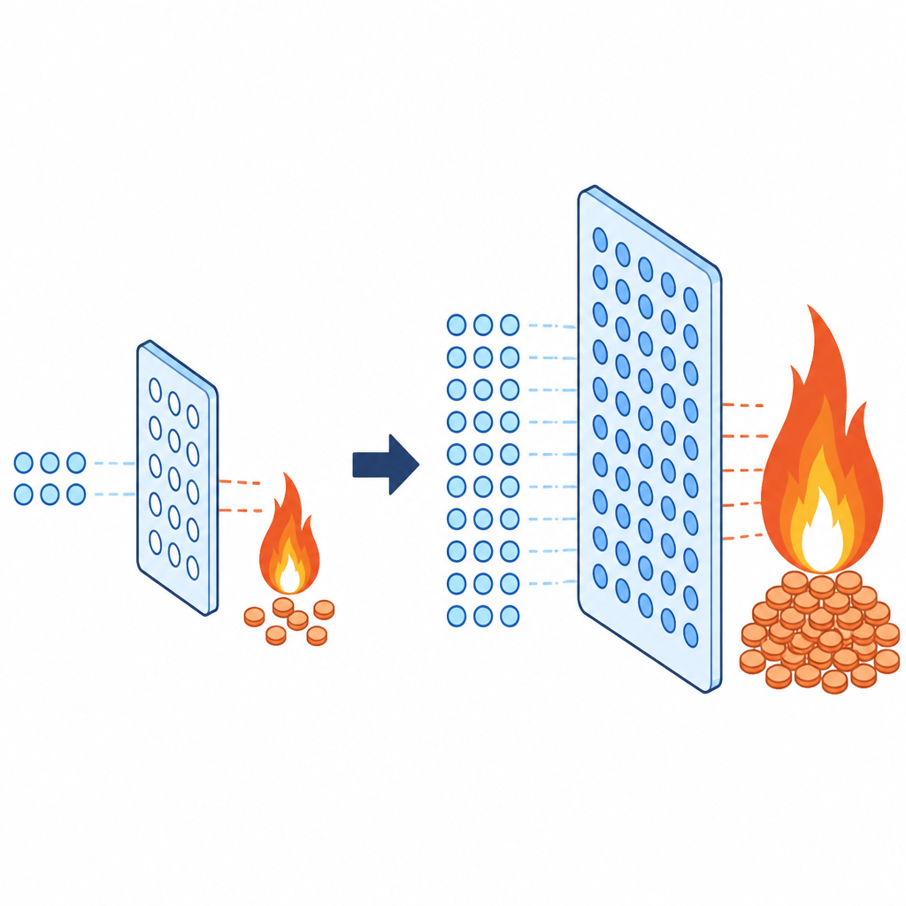 GT burns 2.56M tokens as Gate Layer grows