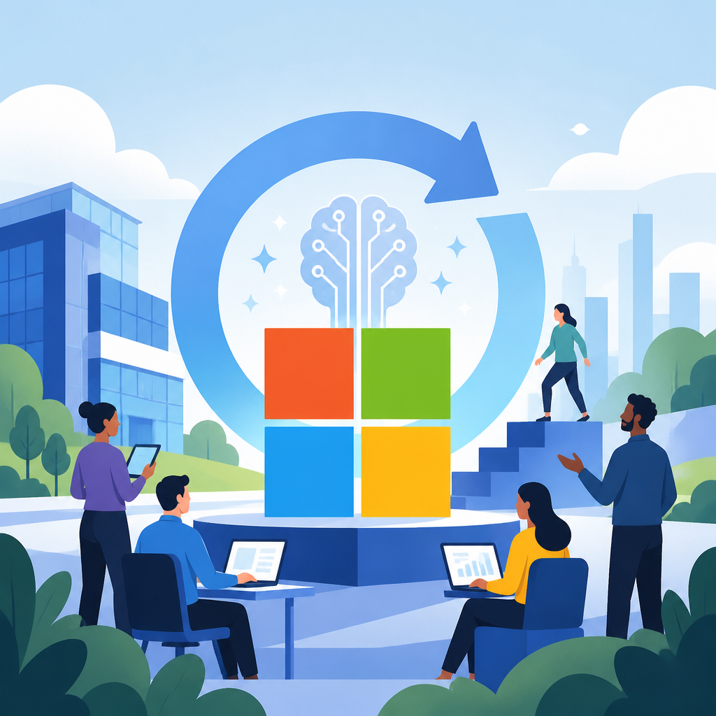 Why Microsoft’s AI reboot is the right way to run a giant company