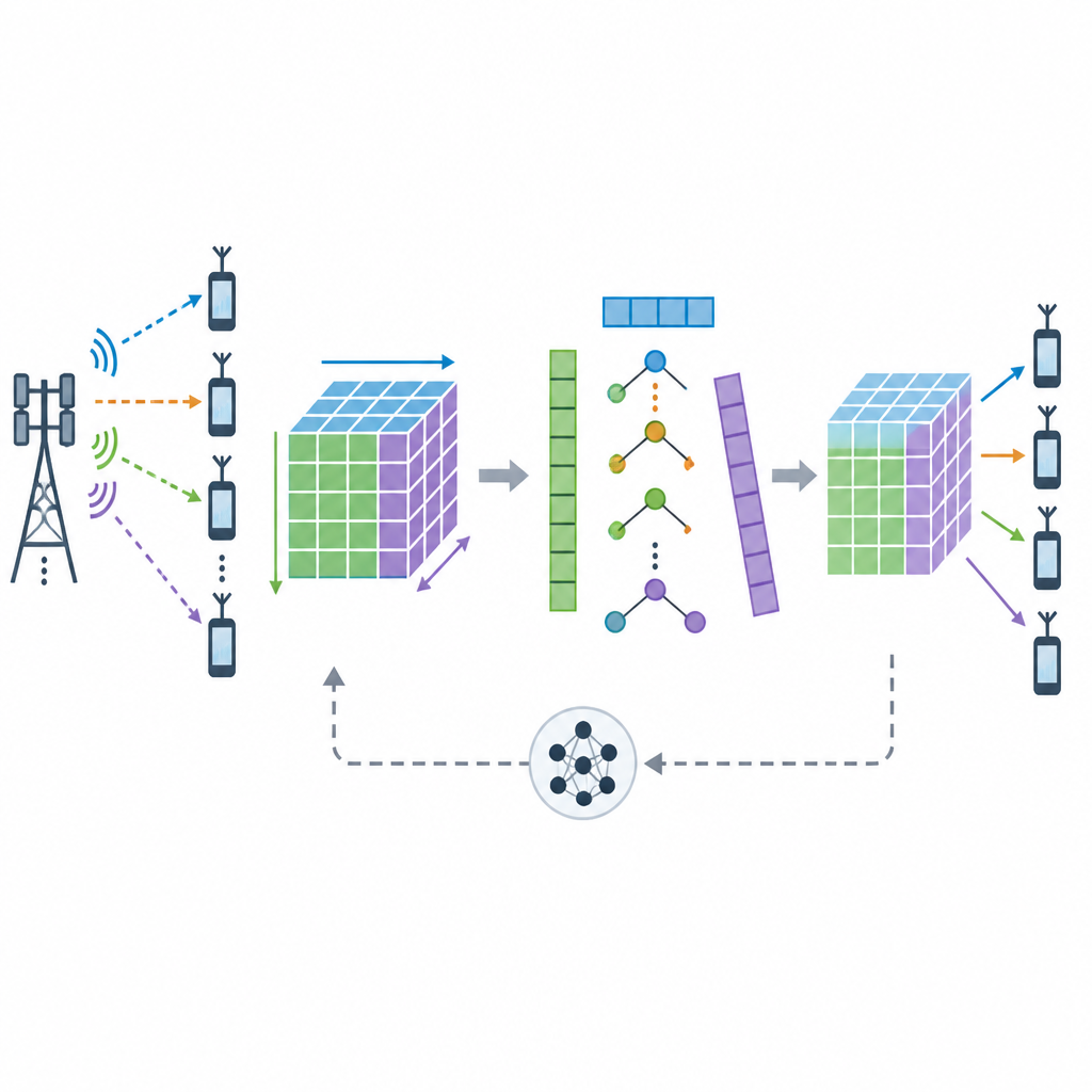 Mode-tensorized CP for MIMO channel estimation