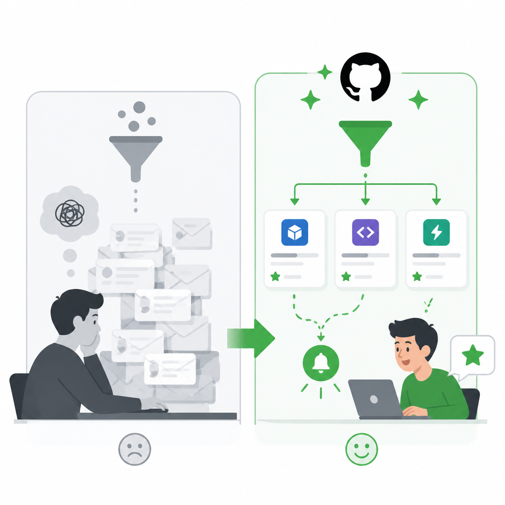 為什麼 GitHub Trending Alerts 勝過只看 Newslet…