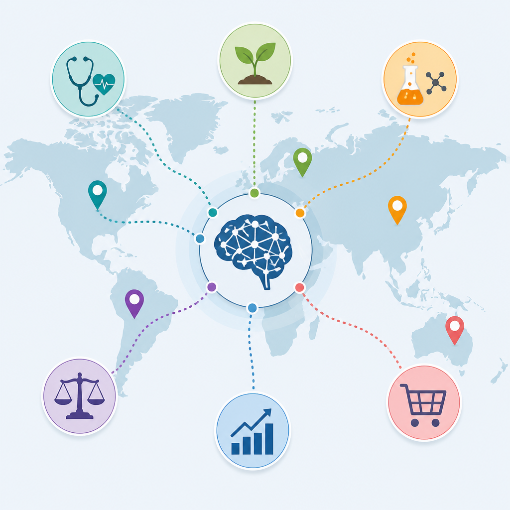 2026 domain-specific LLM benchmarks map