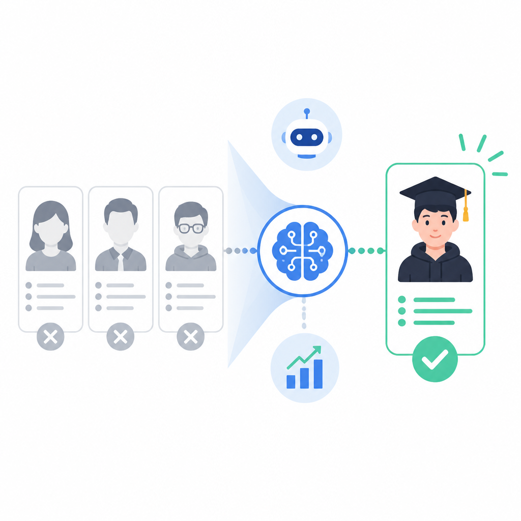 AI 技能先錄取新鮮人