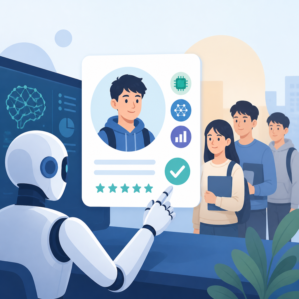 AI 技能先錄取新鮮人