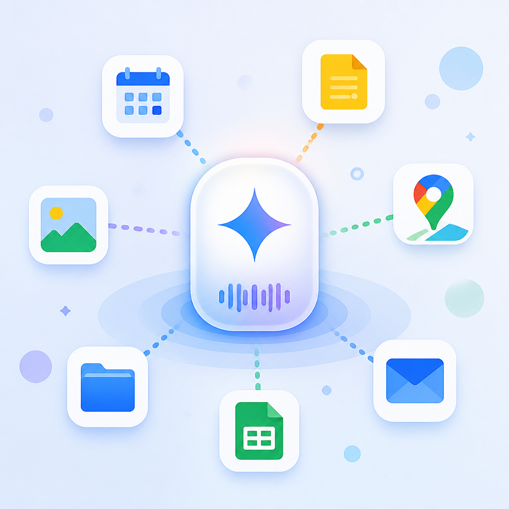 Gemini Live now taps more apps on Android