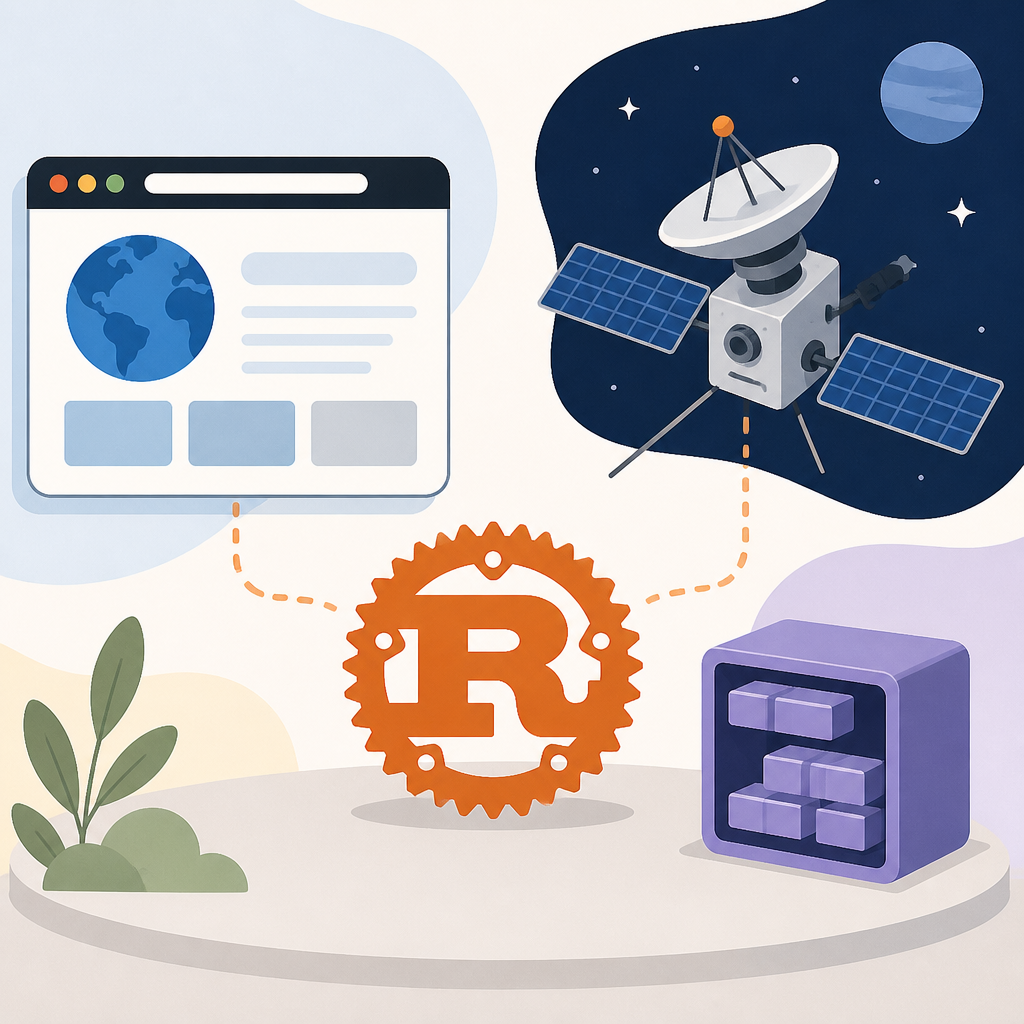 Rust devs are building browsers, probes, and libs