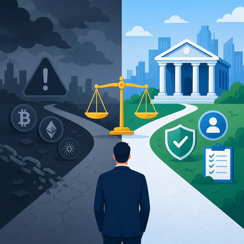 Why regulatory frameworks now decide institutional crypto winners