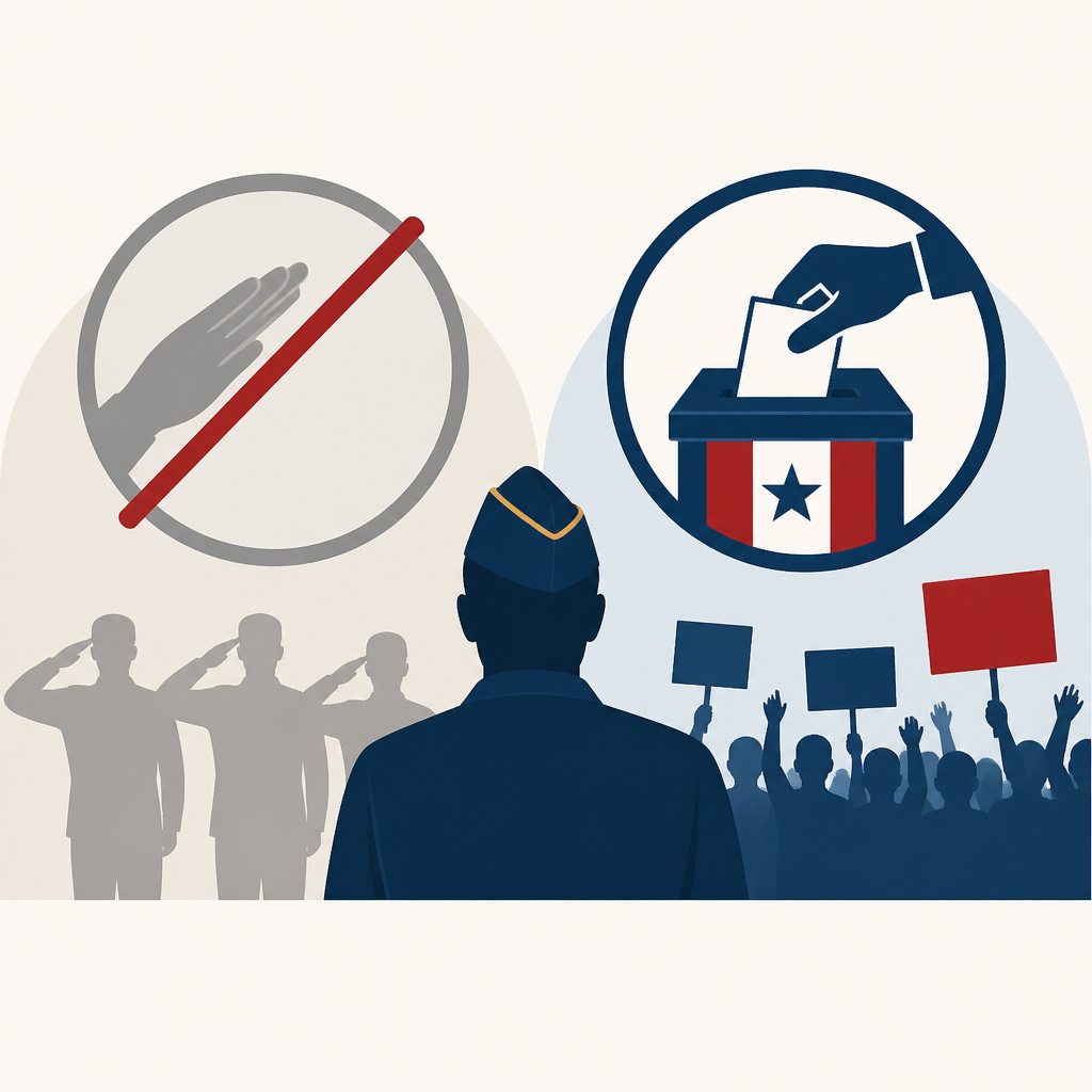 McClain Says Veterans Need Votes, Not Salutes