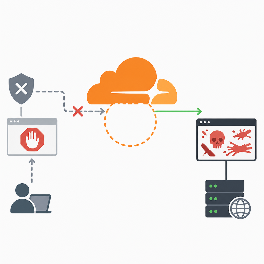 Cloudflare 的政策空洞讓 gore 網站續命