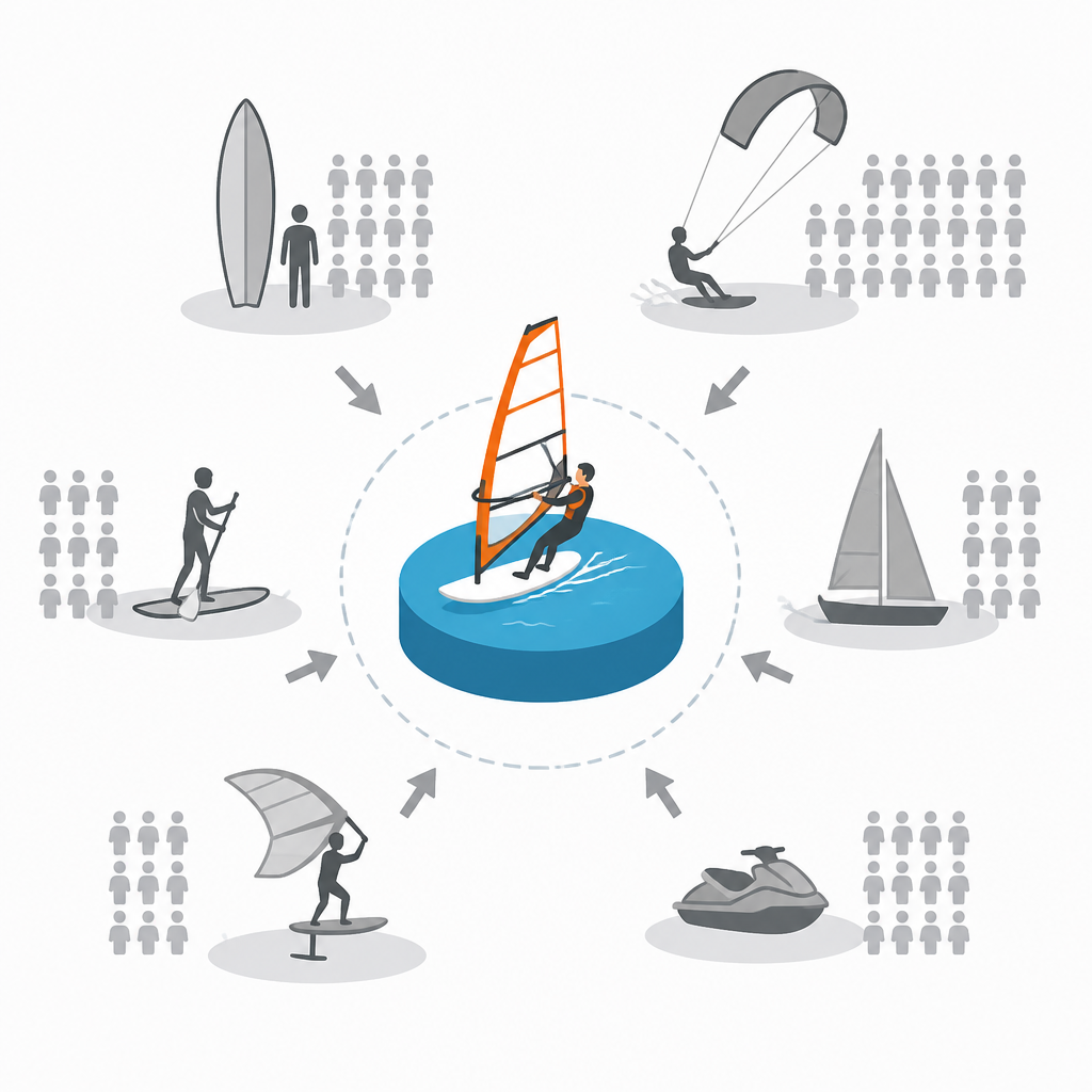 Why the windsurfing equipment market is still a niche story