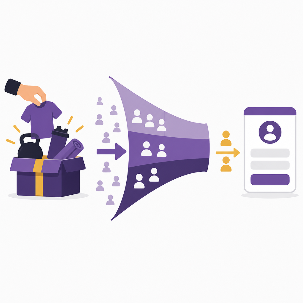 Crunch’s 2026 giveaway turns PT into a signup funnel
