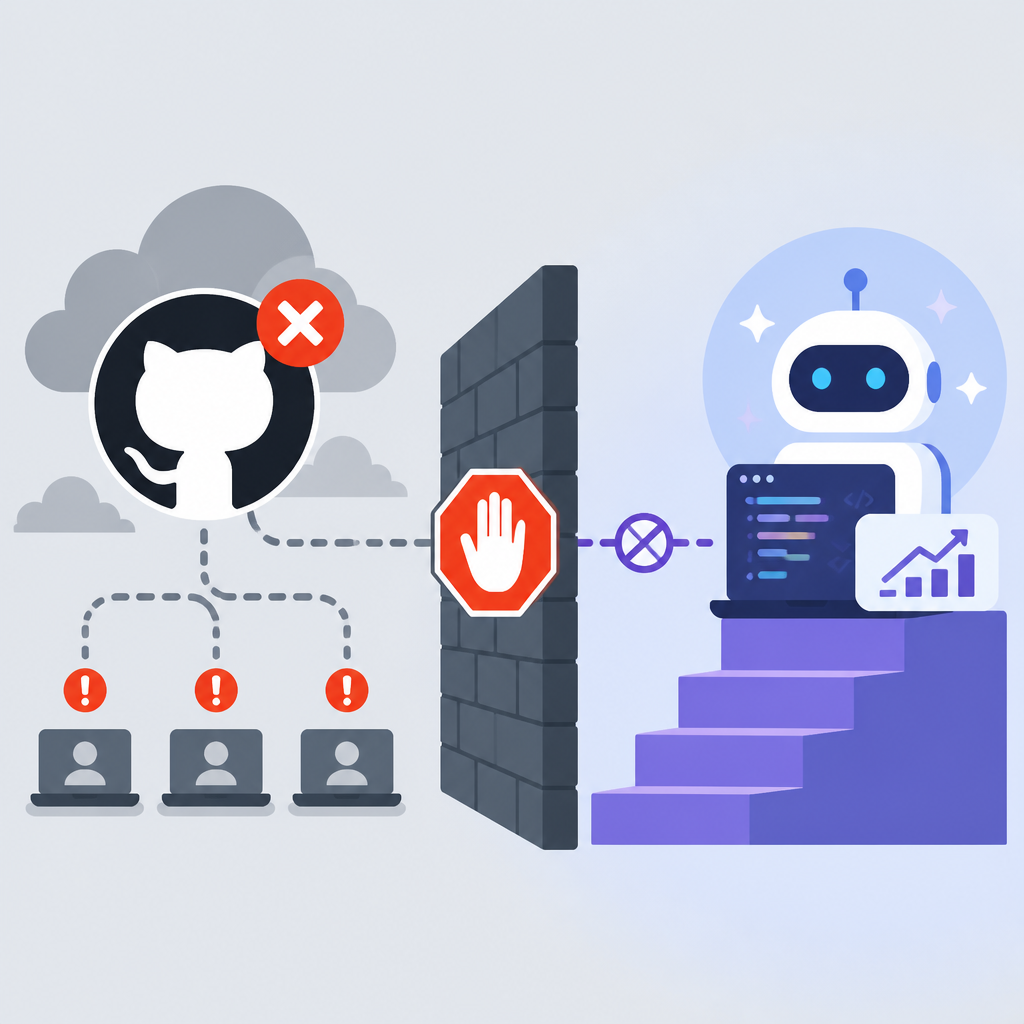 How GitHub’s outages stalled Microsoft’s AI coding lead