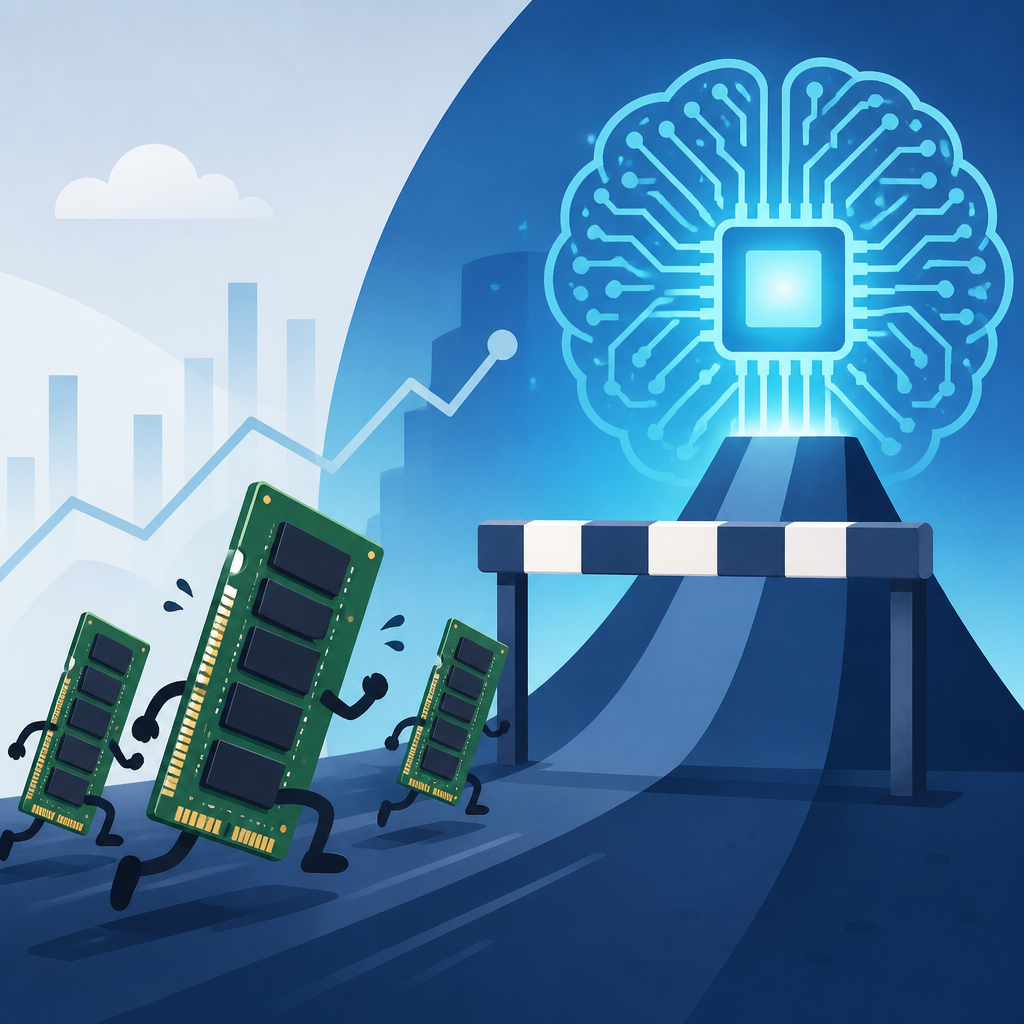 記憶體股面臨 AI 新考驗